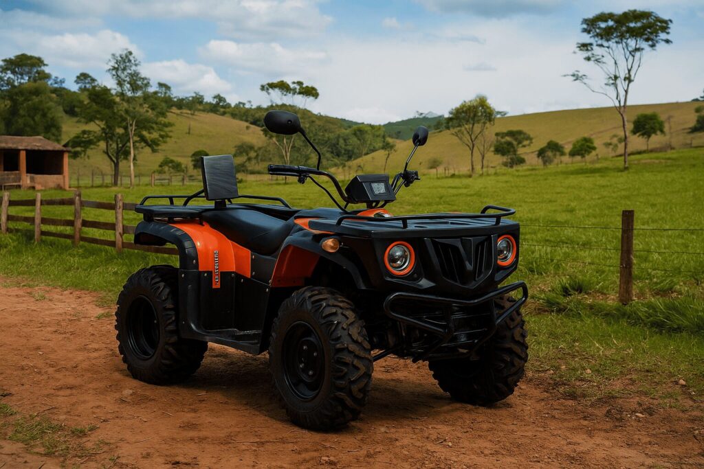 Quadriciclos elétricos no campo: eficiência e sustentabilidade para fazendas modernas